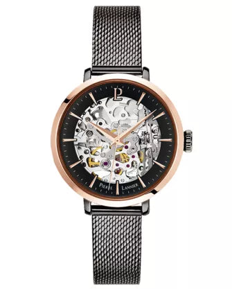 MONTRE PIERRE LANNIER DAME AUTOMATIQUE SQUELETTE REF 123643