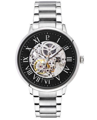 MONTRE PIERRE LANNIER HOMME AUTOMATIQUE SQUELETTE REF 123625
