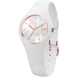 montre ice pearl white pink small