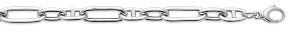 Bracelet argent rhodie