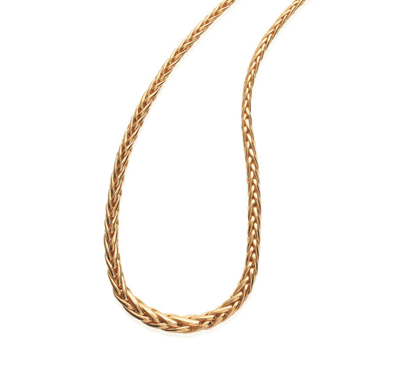 COLLIER PLAQUE OR