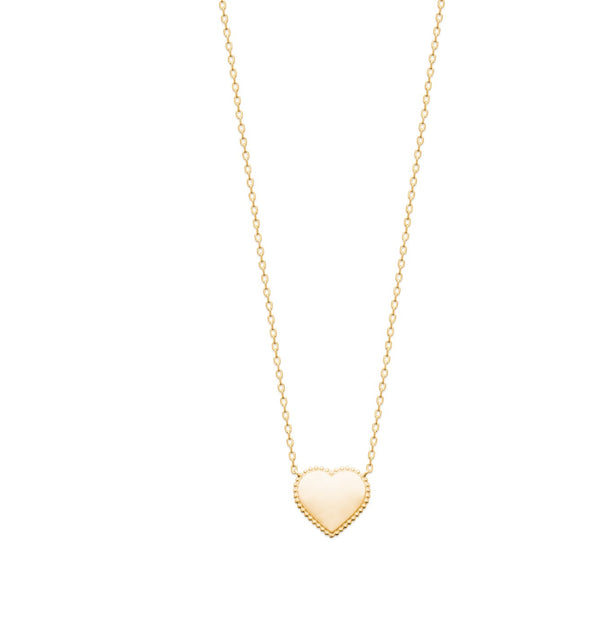 COLLIER PLAQUE OR