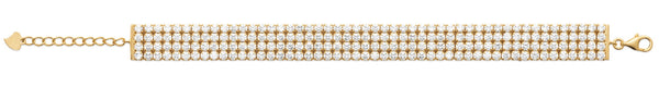 BRACELET MESH ZIRCONIUM