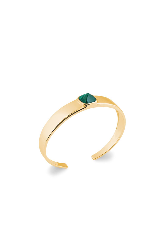 BRACELET JONC MALACHITE