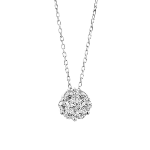 COLLIER OR GRIS 750/1000